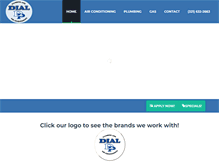 Tablet Screenshot of dialplumbing.com